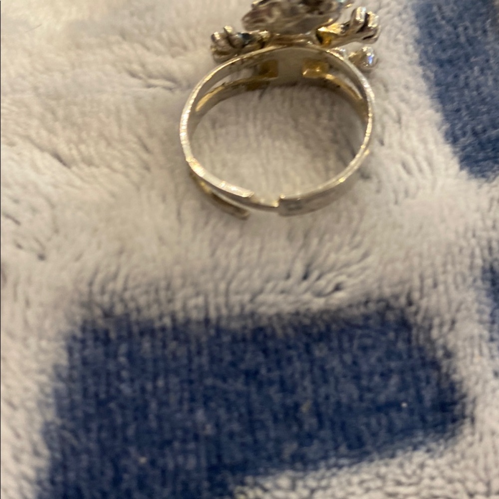 Silver Cat Ring - image 3